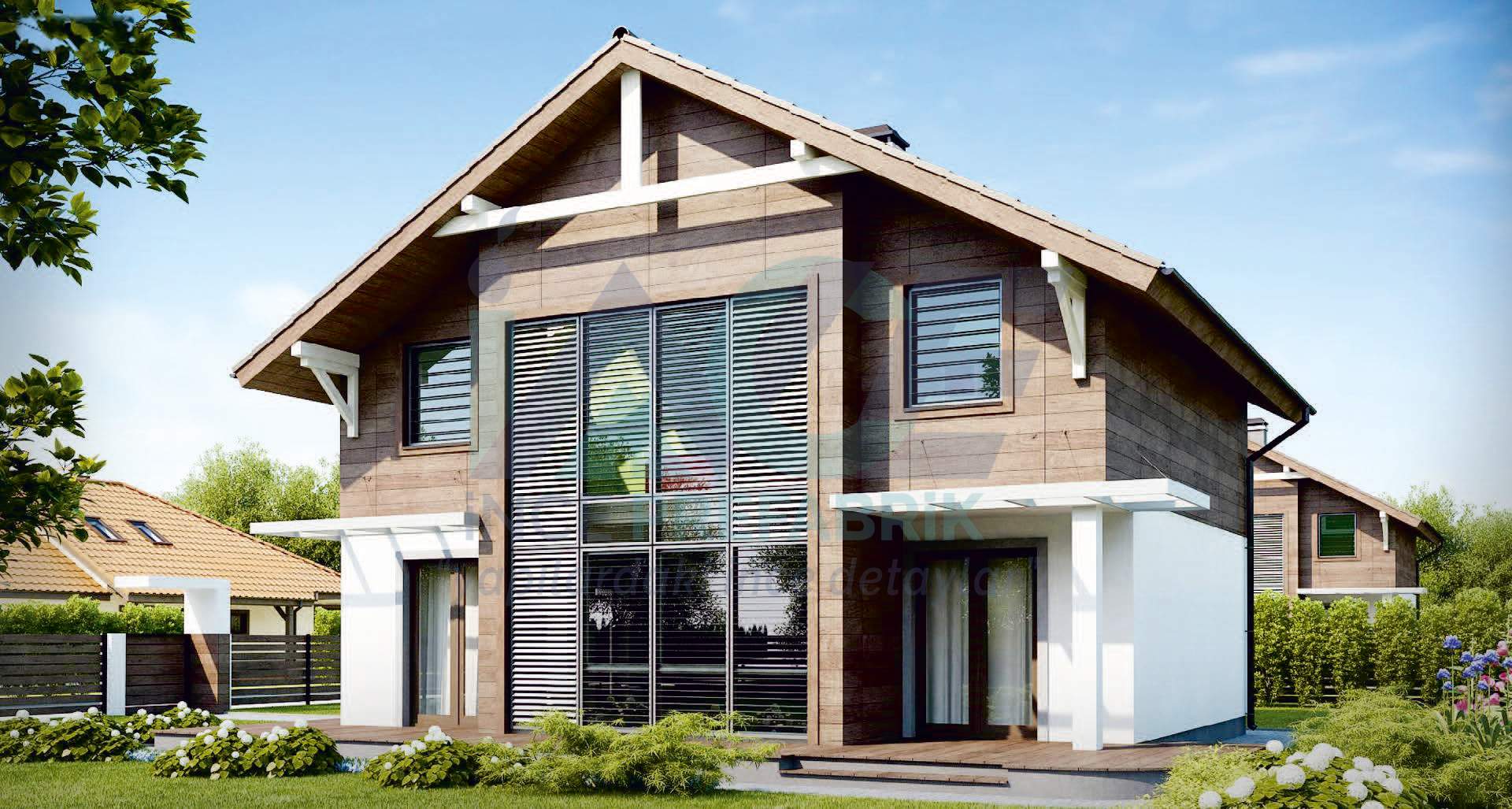 Çift Katlı Çelik Evler